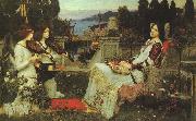 John William Waterhouse St.Cecilia oil painting artist